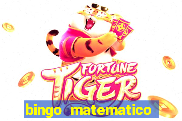 bingo matematico para ensino medio